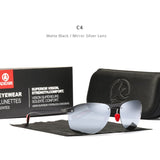 Rimless Oval Sunglasses