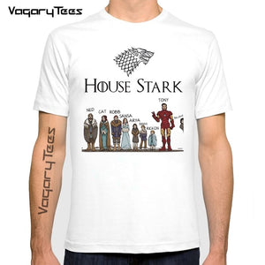 Stark Print Casual T-Shirts