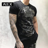 Skull Streetwear Crew Neck T-Shirts