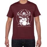 Da Vinci Guitar  Vitruvian T-Shirts