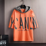 Hooded Short-Sleeved Summer T-Shirts