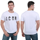 Icon Printed  Casual Cotton T-Shirts