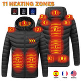 Eight Area Heated Electric Jackets