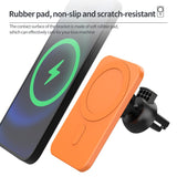 15w Magnetic Car Wireless Charger Qi Fast Charging Mount Air Vent Phone Stand For iPhone 12 Pro Max 12 Mini Magsafe Car Holder