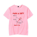 Math Is Easy Luminous T-Shirts