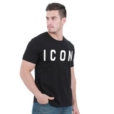 Icon Printed  Casual Cotton T-Shirts