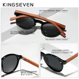 Natural Wooden Sunglasses