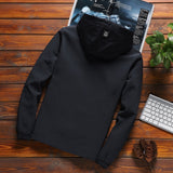 Men's Hooded Slim Fit Jackets