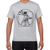 Da Vinci Guitar  Vitruvian T-Shirts