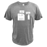 USB Floppy Disk Vintage T-Shirts