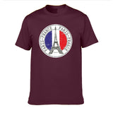 France Paris Print T-Shirts