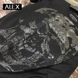 Skull Streetwear Crew Neck T-Shirts