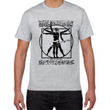 Da Vinci Guitar  Vitruvian T-Shirts