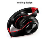 HIFI stereo earphones bluetooth headphone music headset FM and support SD card with mic for mobile xiaomi iphone sumsamg tablet