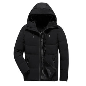 Winter Stand Collar Hooded Jackets