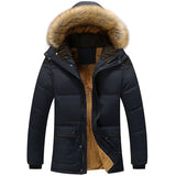 Men's Thick Fleece Hooded Jackets