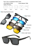 Magnetic clip Sunglasses