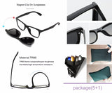 Magnetic clip Sunglasses