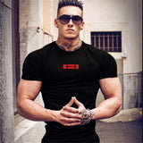 Men's Tight Fashion Gym T-Shirts