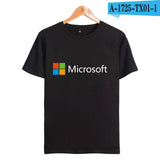 IT Google Microsoft Round Neck T-Shirts