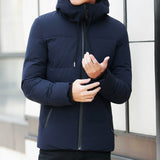 Winter Stand Collar Hooded Jackets