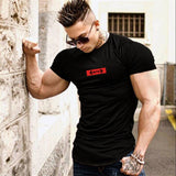 Men's Tight Fashion Gym T-Shirts