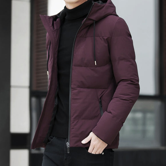 Winter Stand Collar Hooded Jackets