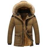 Men's Thick Fleece Hooded Jackets