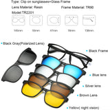 Magnetic clip Sunglasses