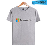 IT Google Microsoft Round Neck T-Shirts