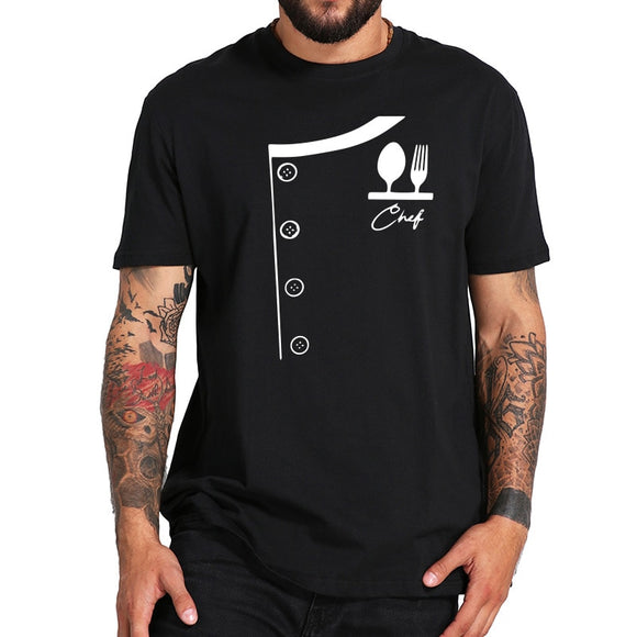 Chef Cook Printed Cotton T-Shirts