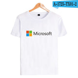 IT Google Microsoft Round Neck T-Shirts