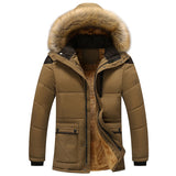 Men's Thick Fleece Hooded Jackets