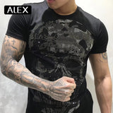 Skull Streetwear Crew Neck T-Shirts