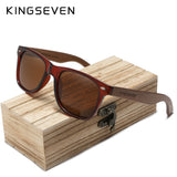 Walnut Wood Polarized Sunglasses