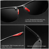 Rimless Oval Sunglasses