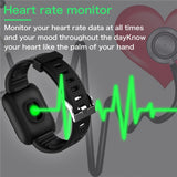 Bluetooth Smart Watch Men Women Blood Pressure Monitor Waterproof Fitness Tracker Bracelet Heart Rate Smartwatch For Android IOS