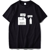 USB Floppy Disk Vintage T-Shirts