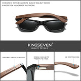 Walnut Wood Polarized Sunglasses