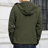 Men's Hooded Slim Fit Jackets