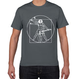 Da Vinci Guitar  Vitruvian T-Shirts