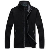 Men's Zipper Knitted Thick Cardigans