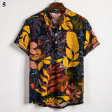 Men's Hawaiian Printed Shirts