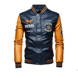 Leather Embroidery Baseball PU Jackets