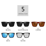 Retro Square Polarzied Sunglasses