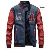 Leather Embroidery Baseball PU Jackets