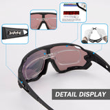 Polarized Sports Photochromic Sunglasses