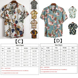 Men's Hawaiian Printed Shirts