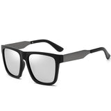 Retro Square Polarzied Sunglasses