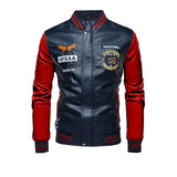 Leather Embroidery Baseball PU Jackets